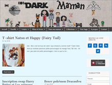 Tablet Screenshot of dark-maman.com